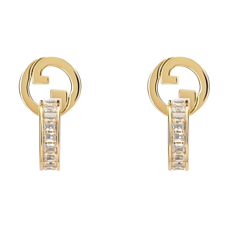 Серьги Blondie с переплетенными кристаллами GUCCI
Серьги Blondie с переплетенными кристаллами GUCCI