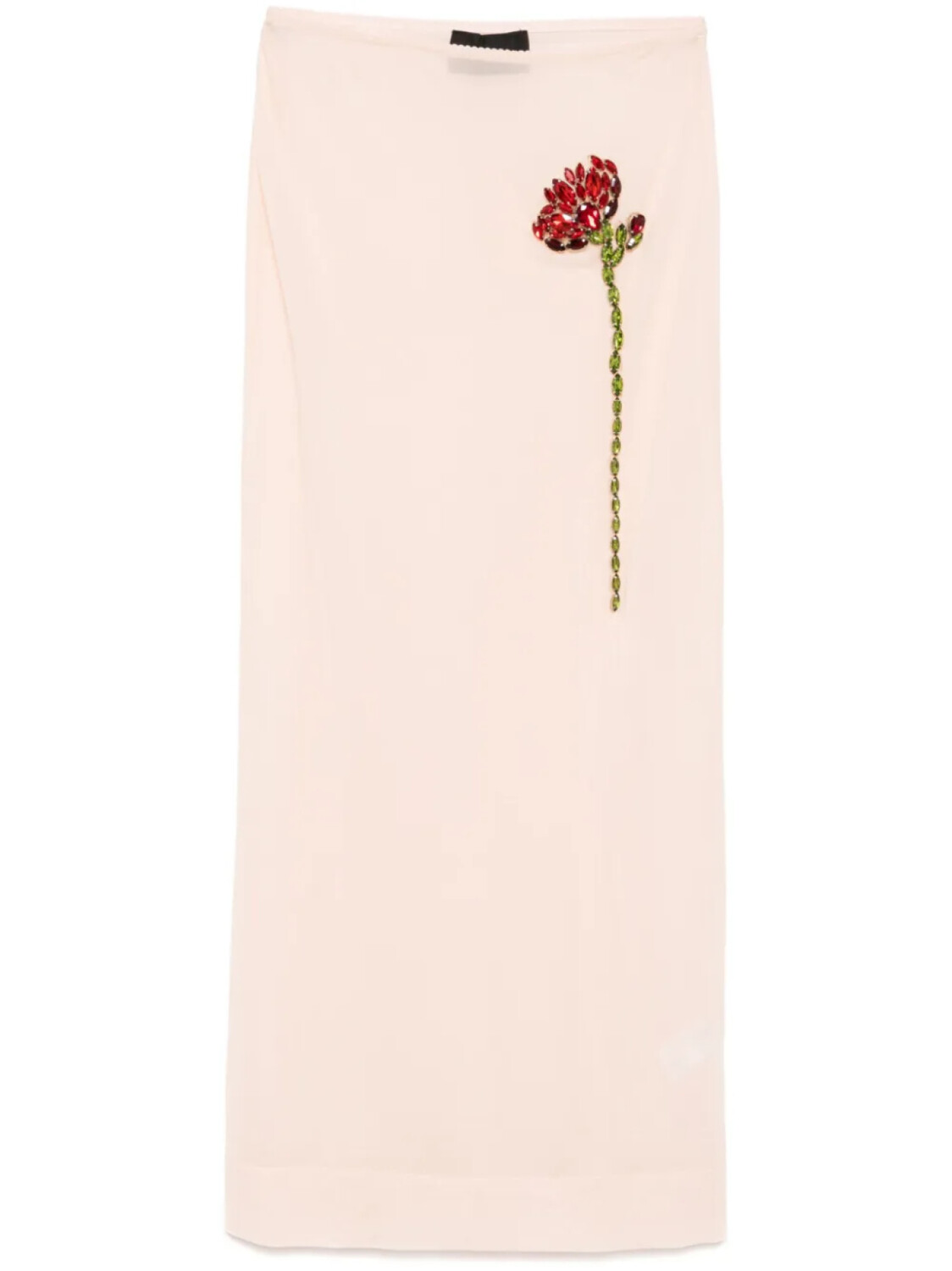 Прозрачная прямая юбка Simone Rocha, оранжевый
Прозрачная прямая юбка Simone Rocha, оранжевый