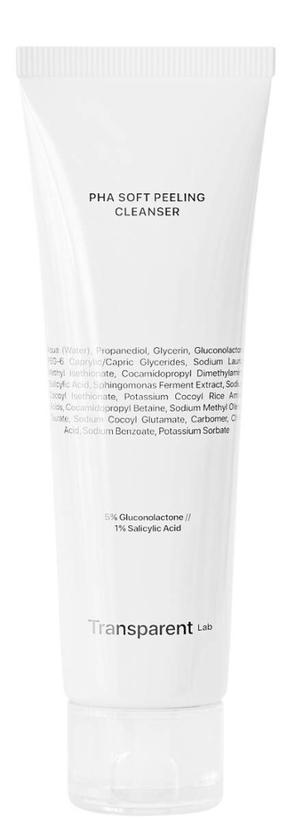 Гель для умывания лица Transparent Lab PHA Soft Peeling Cleanser, 150 мл
Гель для умывания лица Transparent Lab PHA Soft Peeling Cleanser, 150 мл