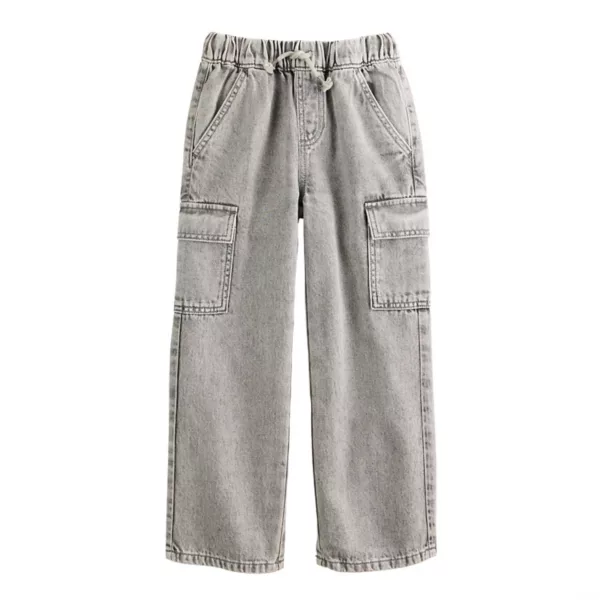 Мальчики 4-12 лет удобные брюки-карго с поясом на резинке Jumping Beans, серый
Мальчики 4-12 лет удобные брюки-карго с поясом на резинке Jumping Beans, серый