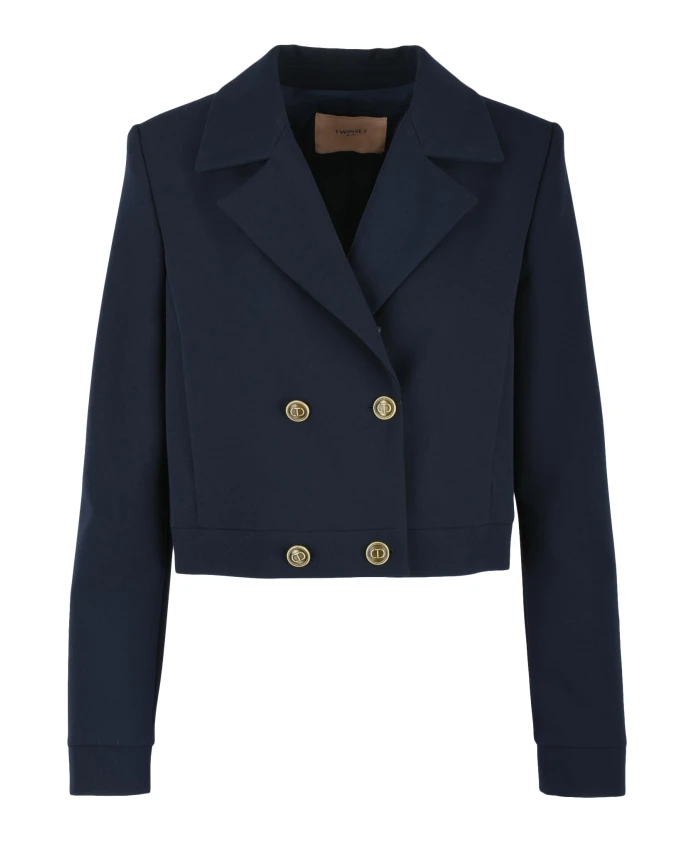 Короткий блейзер Twinset, синий
Короткий блейзер Twinset, синий