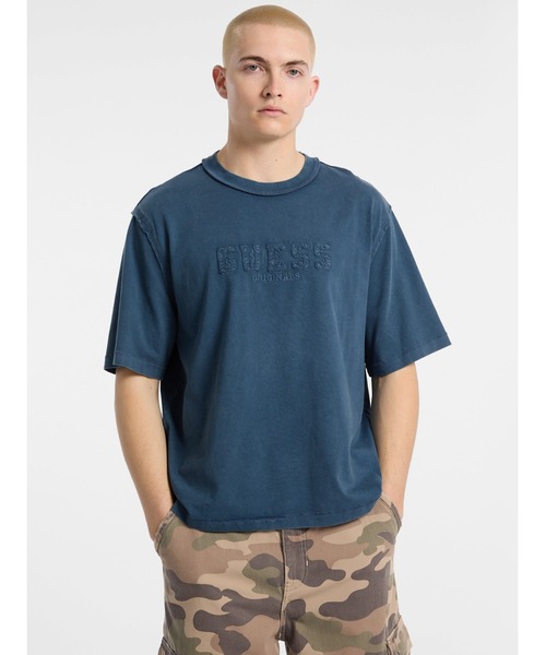 Футболка с коротким рукавом, бренд GUESS Originals, модель Applique Boxy Tee, цвет индиго-синий
Футболка с коротким рукавом, бренд GUESS Originals, модель Applique Boxy Tee, цвет индиго-синий