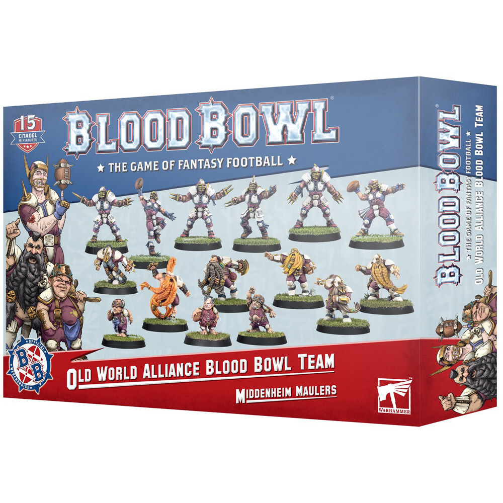 Миниатюра Games Workshop Blood Bowl: Old World Alliance Team - Middenheim Maulers
Миниатюра Games Workshop Blood Bowl: Old World Alliance Team - Middenheim Maulers