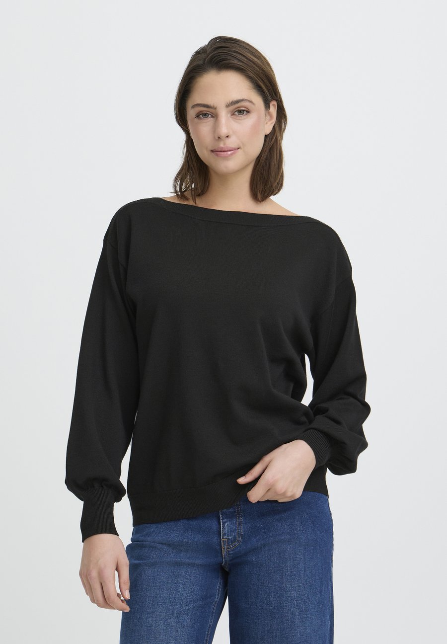 Джемпер ICHI BOAT NECK, Black
Джемпер ICHI BOAT NECK, Black