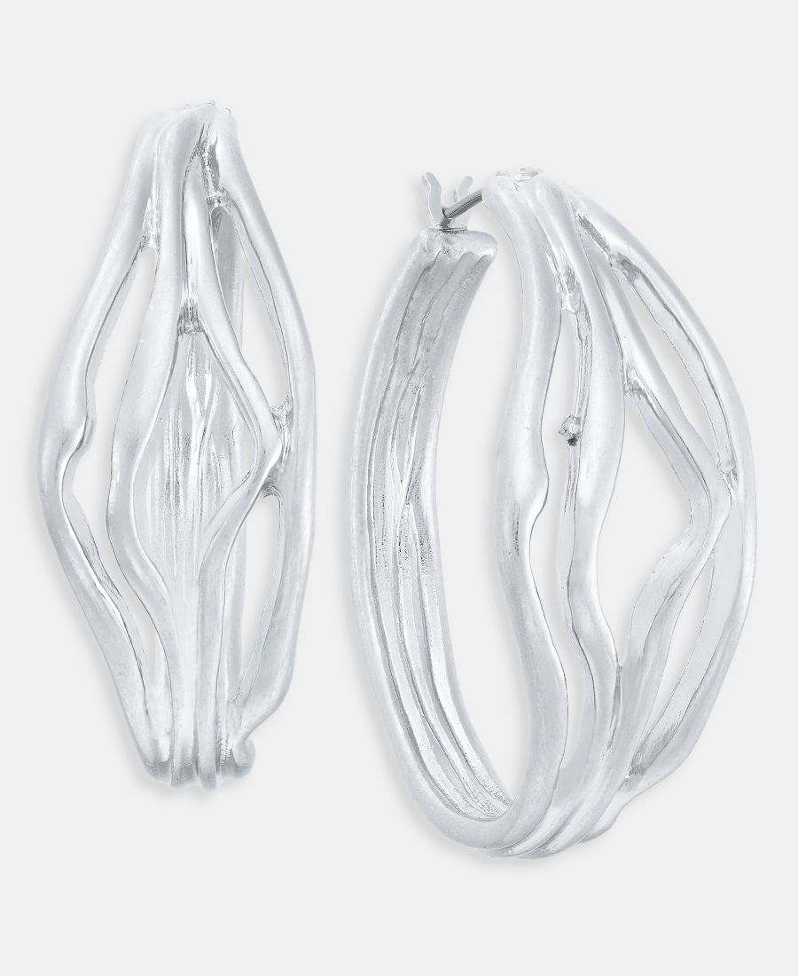 Скульптурные многорядные серьги-кольца, эксклюзивно от Macy's Style & Co, Silver
Скульптурные многорядные серьги-кольца, эксклюзивно от Macy's Style & Co, Silver