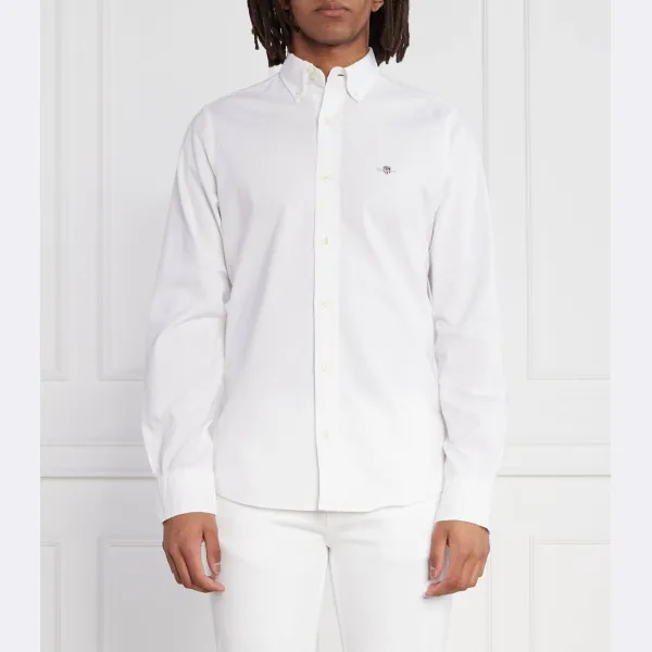 Рубашка узкого кроя Gant, белый
Рубашка узкого кроя Gant, белый