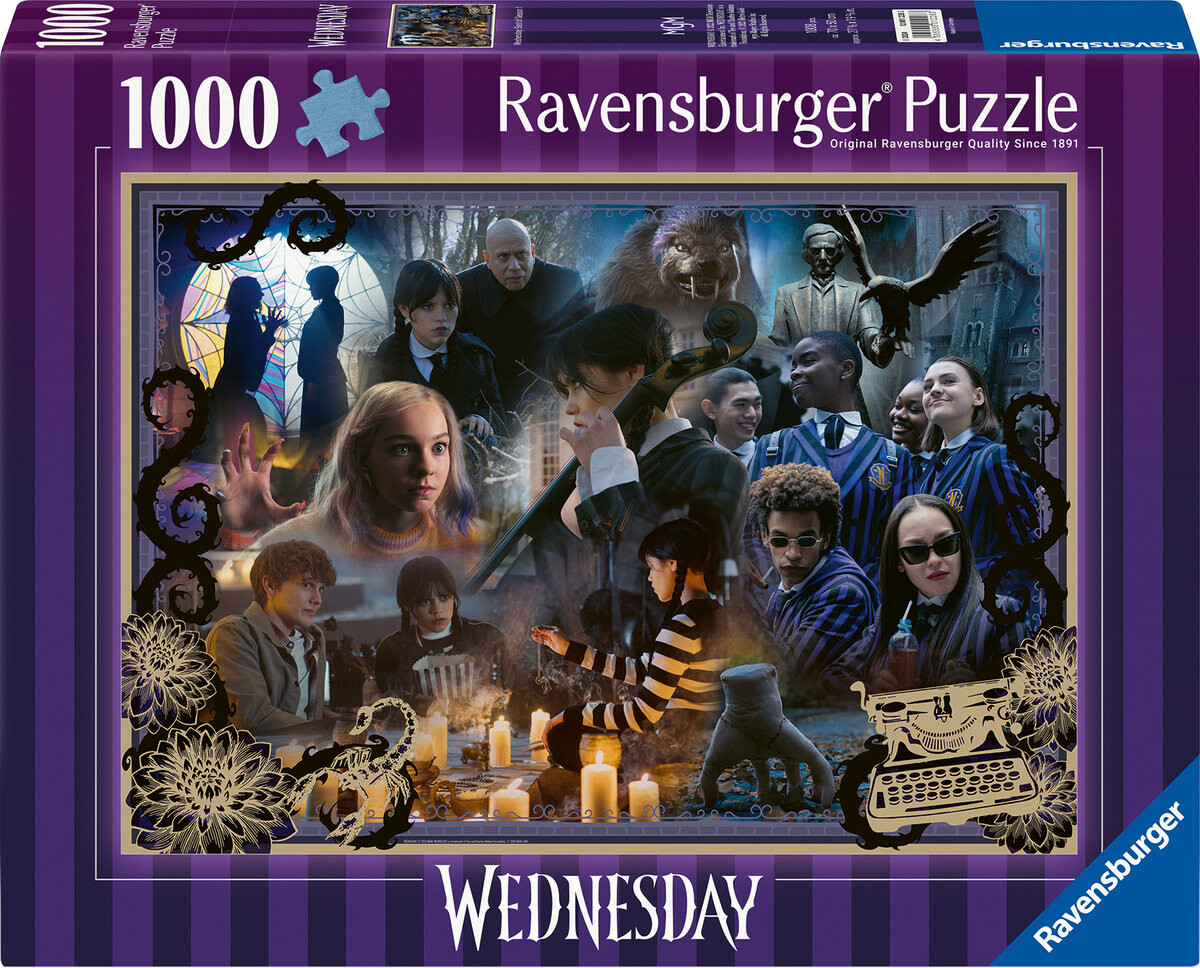 2D пазл Среда 1000 деталей Ravensburger
2D пазл Среда 1000 деталей Ravensburger
