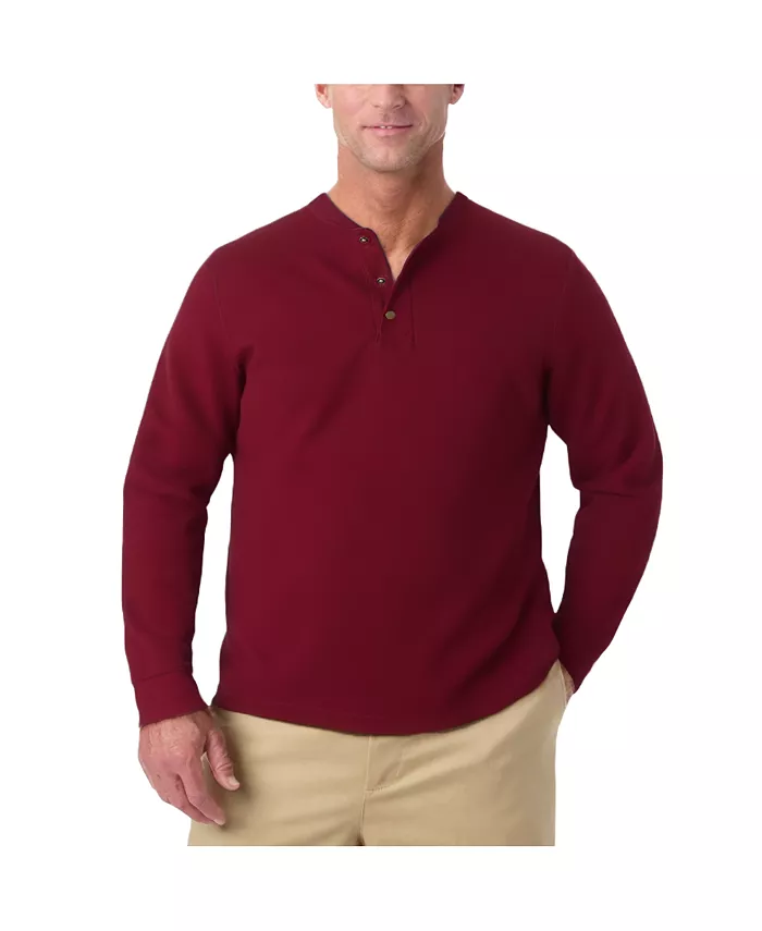 Большая и высокая вязаная вафельная толстовка Henley с подкладкой из шерпы KingSize, красный
Большая и высокая вязаная вафельная толстовка Henley с подкладкой из шерпы KingSize, красный