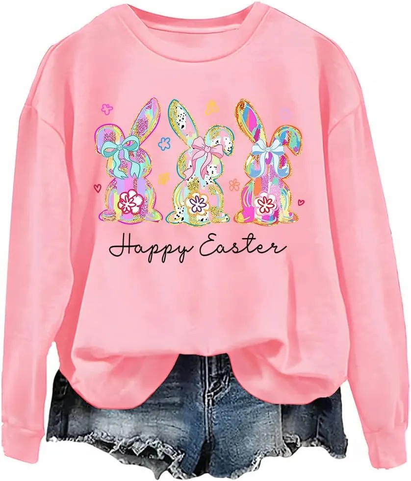 Свитшот Happy Easter Bunny с красочным принтом woati
Свитшот Happy Easter Bunny с красочным принтом woati