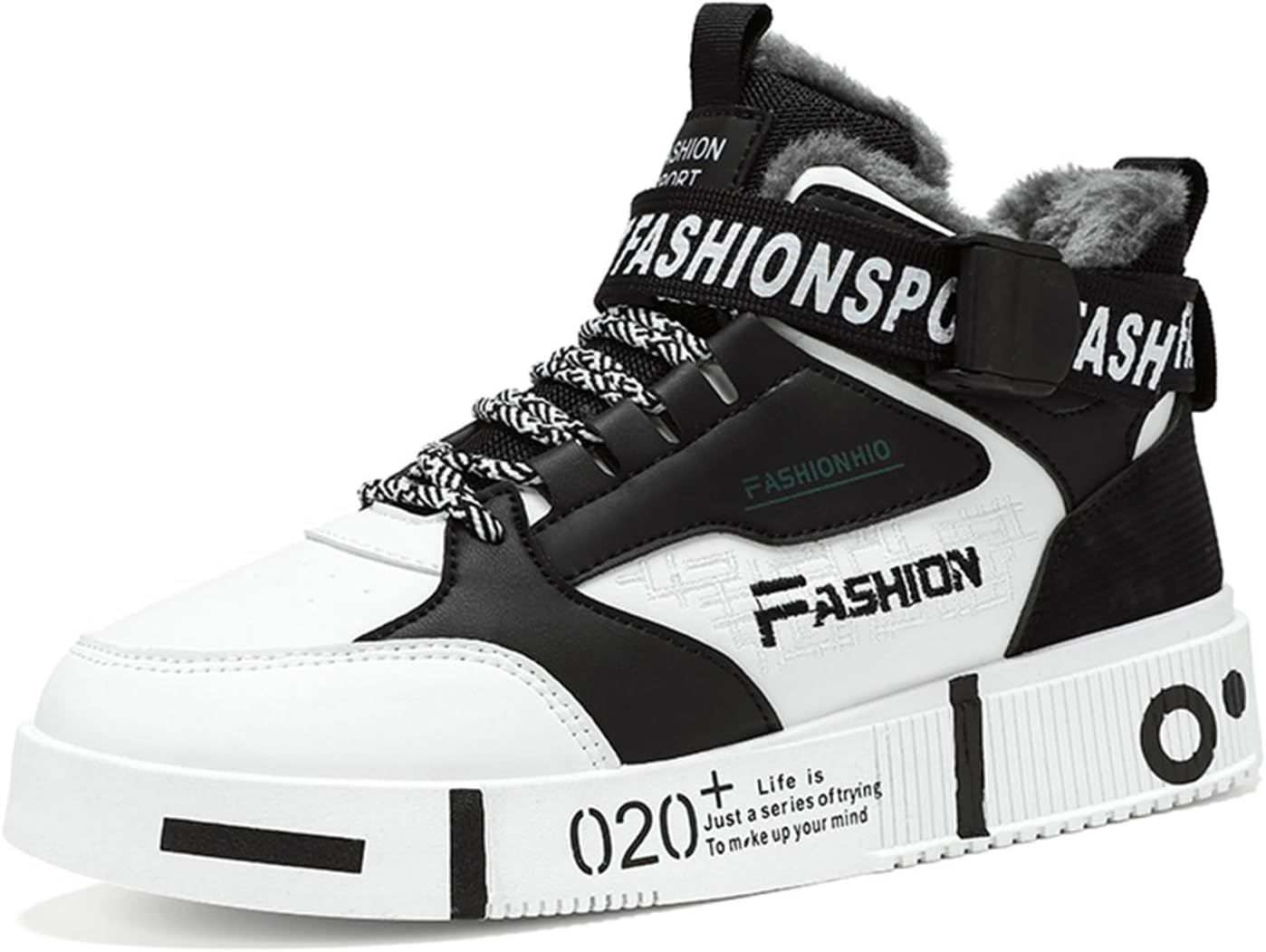 Мужские модные кроссовки SPWAGYM, высокие скейт-обувь, стильные кроссовки, повседневные спортивные кроссовки для ходьбы, белый
Мужские модные кроссовки SPWAGYM, высокие скейт-обувь, стильные кроссовки, повседневные спортивные кроссовки для ходьбы, белый