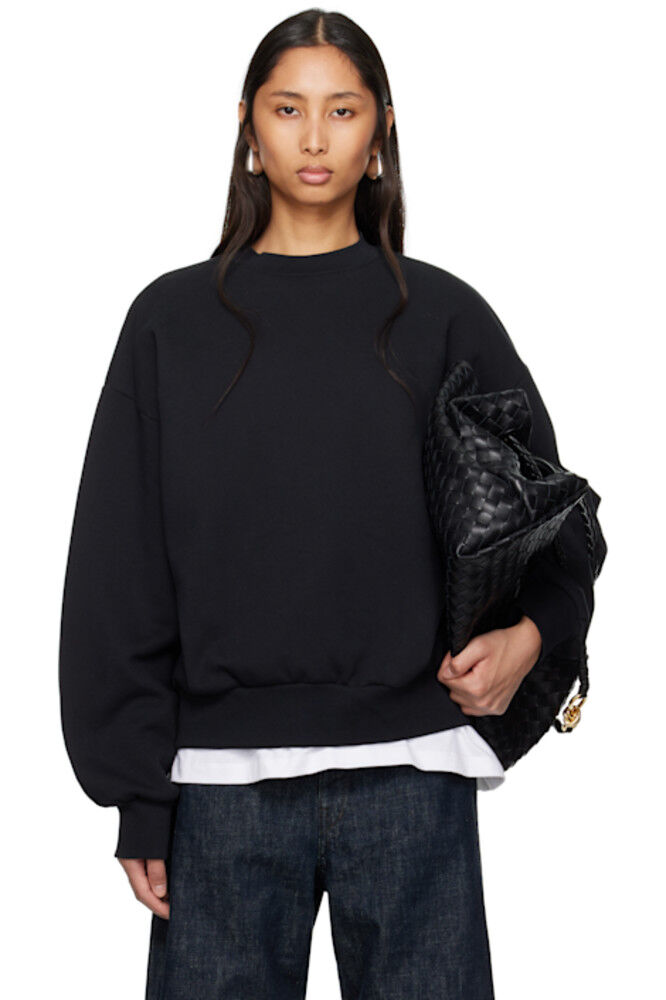 Черная классическая толстовка с круглым вырезом Fear of God ESSENTIALS
Черная классическая толстовка с круглым вырезом Fear of God ESSENTIALS