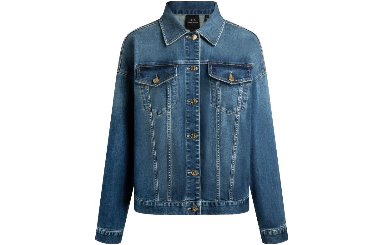 Джинсовая куртка женская темно-синяя ARMANI EXCHANGE, Синий, Джинсовая куртка женская темно-синяя ARMANI EXCHANGE
Джинсовая куртка женская темно-синяя ARMANI EXCHANGE, Синий, Джинсовая куртка женская темно-синяя ARMANI EXCHANGE