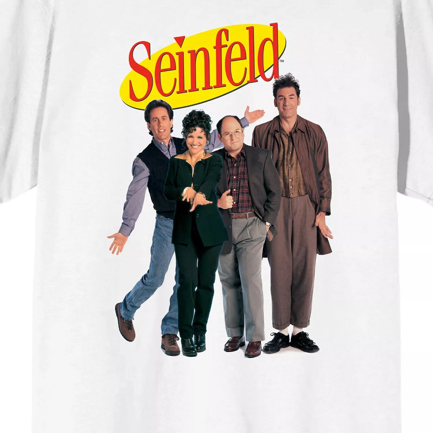 Мужская футболка Seinfeld Main Heroes Licensed Character
Мужская футболка Seinfeld Main Heroes Licensed Character