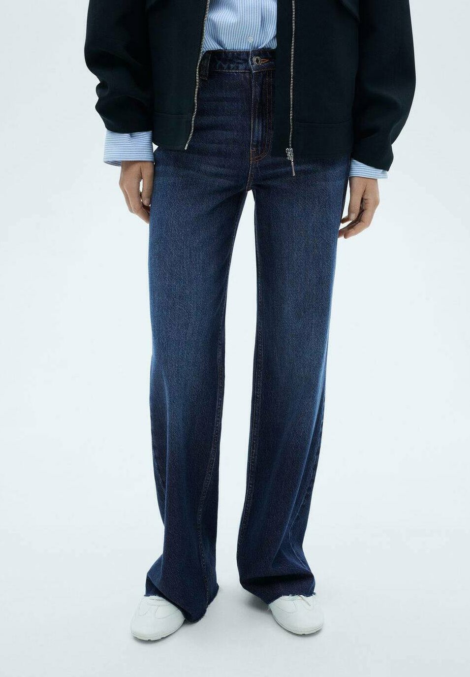 Джинсы прямого покроя Mango, темно-синий
Джинсы прямого покроя Mango, темно-синий