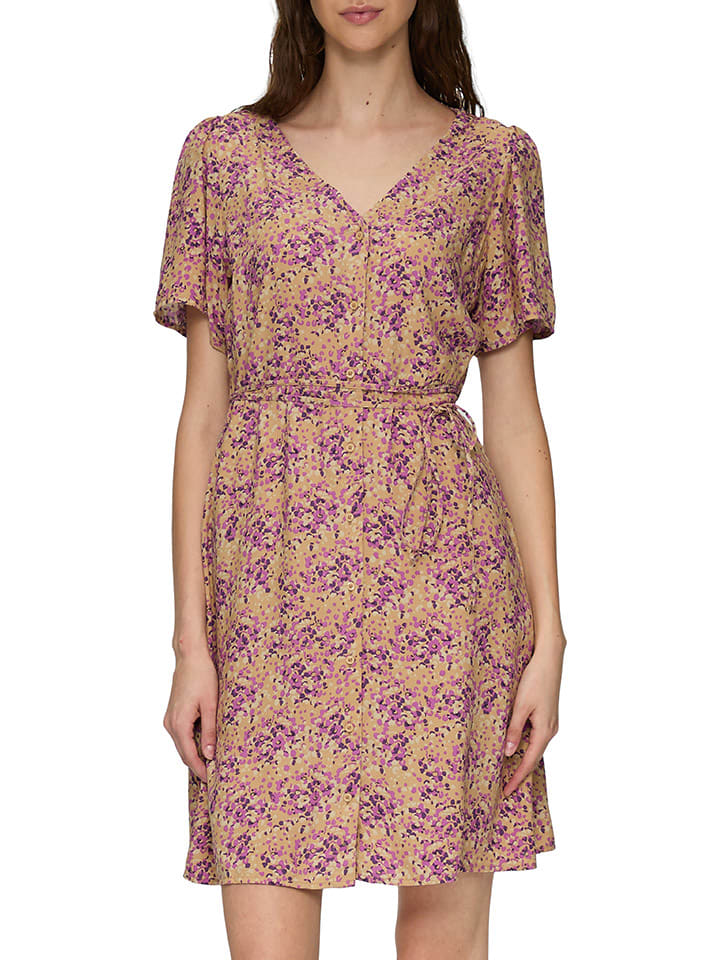 Короткое платье QS by s.Oliver, бежевый/розовый
Короткое платье QS by s.Oliver, бежевый/розовый