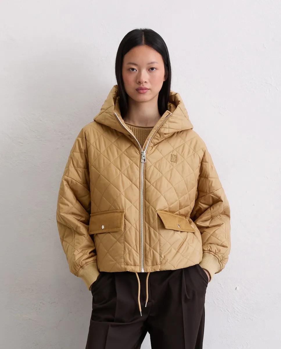 Женская свободная стеганая куртка с капюшоном из переработанного полиэстера MARC O'POLO, светло-коричневый
Женская свободная стеганая куртка с капюшоном из переработанного полиэстера MARC O'POLO, светло-коричневый