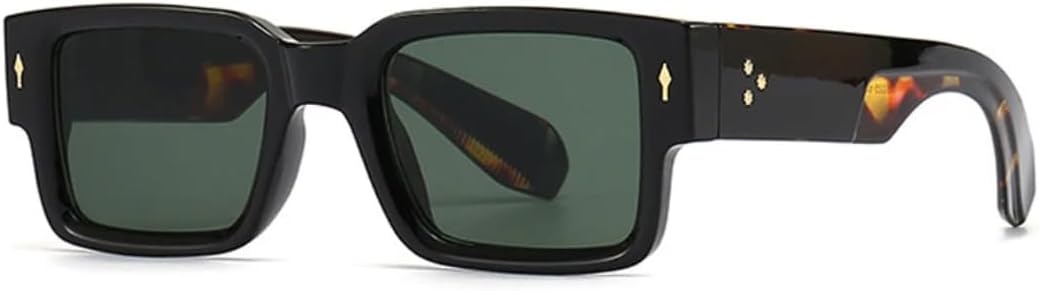 Популярные модные солнцезащитные очки с заклепками для мужчин, винтажные панк-очки с градиентом, модные темно-зеленые очки с защитой от УФ-излучения UV400 для женщин UUPTTPL, Black Dark Green
Популярные модные солнцезащитные очки с заклепками для мужчин, винтажные панк-очки с градиентом, модные темно-зеленые очки с защитой от УФ-излучения UV400 для женщин UUPTTPL, Black Dark Green