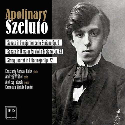 CD диск Szeluto / Wrobel / Camerata Vistula Quartet: Sonata for Cello Violin & Piano
CD диск Szeluto / Wrobel / Camerata Vistula Quartet: Sonata for Cello Violin & Piano