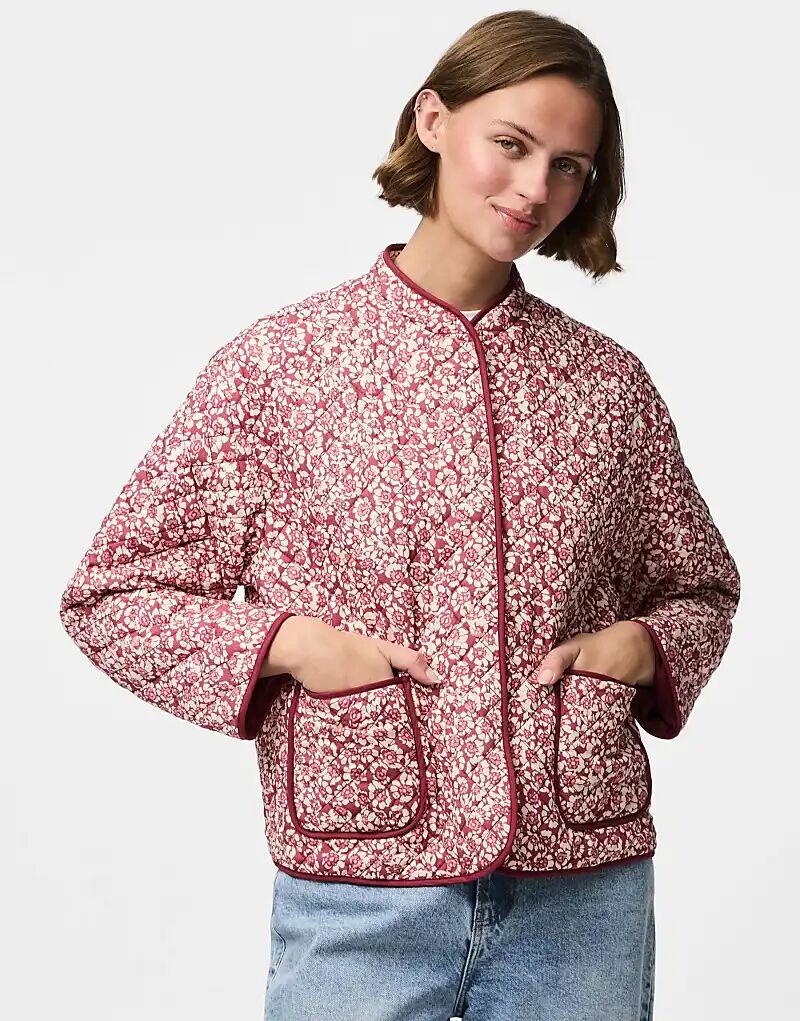 Стеганая куртка Pieces в цвете сланцевой розы
Стеганая куртка Pieces в цвете сланцевой розы