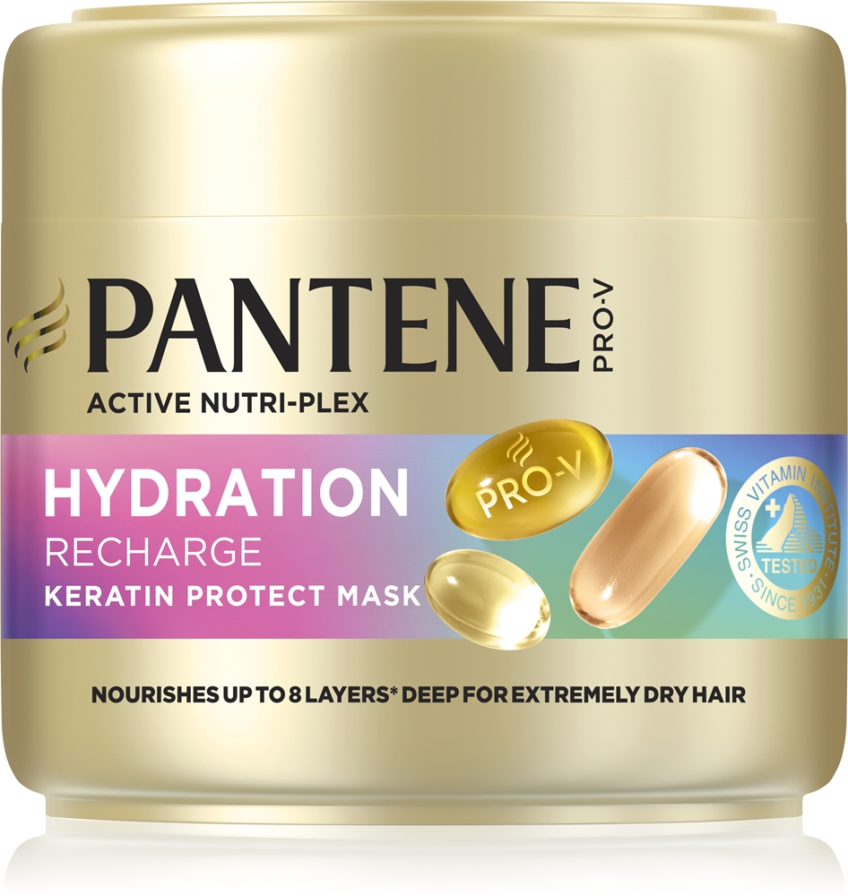 Увлажняющая маска для волос Pro-V Active Nutri Plex Hydration Recharge с кератином Pantene, 300 мл
Увлажняющая маска для волос Pro-V Active Nutri Plex Hydration Recharge с кератином Pantene, 300 мл
