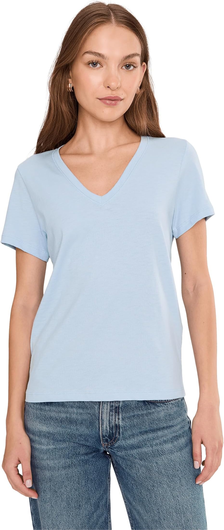 Женская новая футболка с V-образным вырезом Madewell, Light Pool
Женская новая футболка с V-образным вырезом Madewell, Light Pool