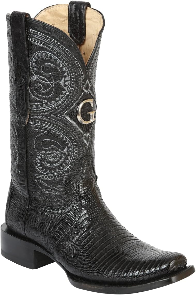 Мужские экзотические ковбойские сапоги El General из кожи ящерицы, черные Generic
Мужские экзотические ковбойские сапоги El General из кожи ящерицы, черные Generic