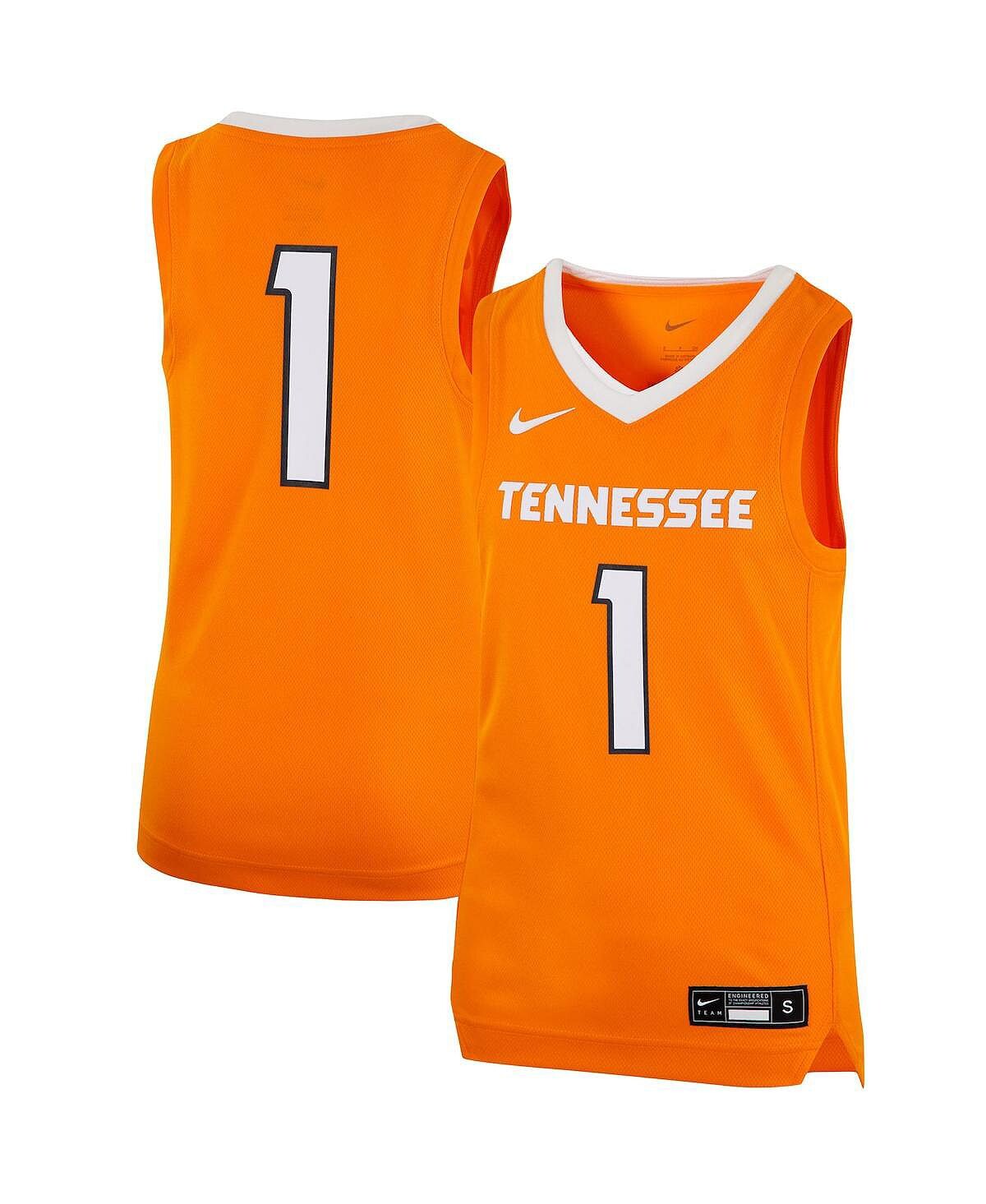 Реплика баскетбольной майки Big Boys # 1 Tennessee Orange Tennessee Volunteers Team Nike
Реплика баскетбольной майки Big Boys # 1 Tennessee Orange Tennessee Volunteers Team Nike