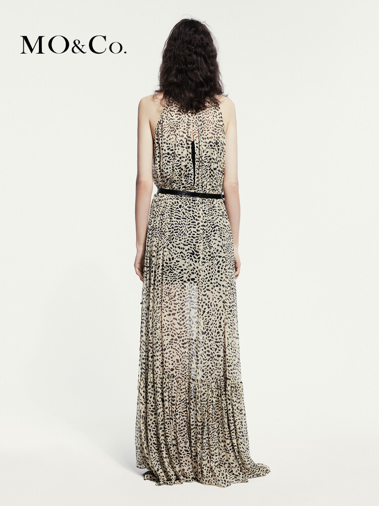 Шелковое платье Moco с леопардовым принтом, коричневый
Шелковое платье Moco с леопардовым принтом, коричневый