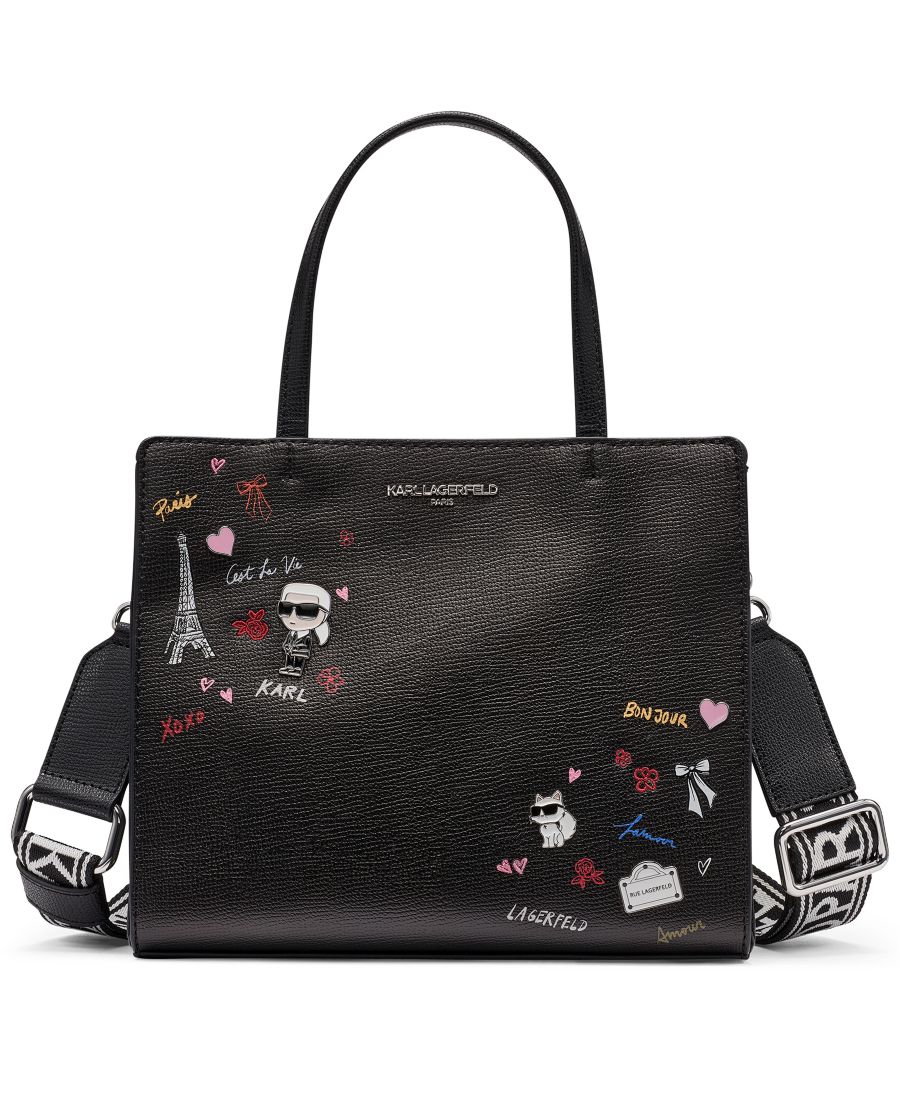 Сумка-мессенджер Maybelle с застежкой-молнией KARL LAGERFELD PARIS, Black/gold
Сумка-мессенджер Maybelle с застежкой-молнией KARL LAGERFELD PARIS, Black/gold
