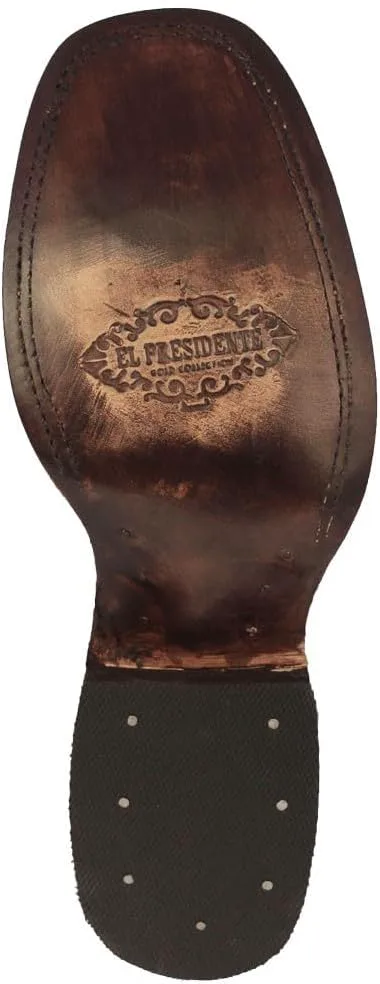 Ботинки-челси El Presidente Mens Cognac из кожи в ковбойском стиле
Ботинки-челси El Presidente Mens Cognac из кожи в ковбойском стиле