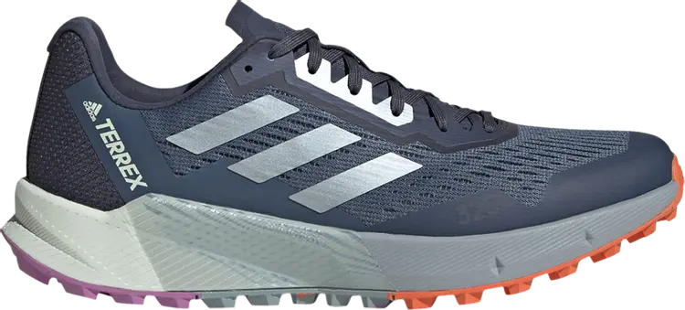 Кроссовки Terrex Agravic Flow 2.0 'Wonder Steel Orange', синий 
Кроссовки Terrex Agravic Flow 2.0 'Wonder Steel Orange', синий