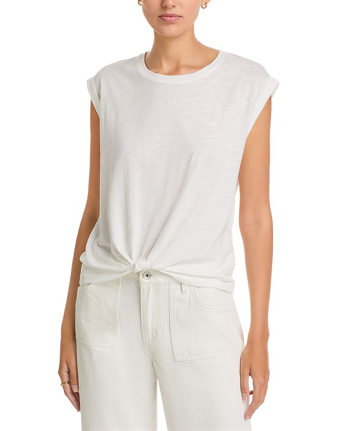 Футболка с завязанным низом Muscle Tee Sanctuary, белый
Футболка с завязанным низом Muscle Tee Sanctuary, белый