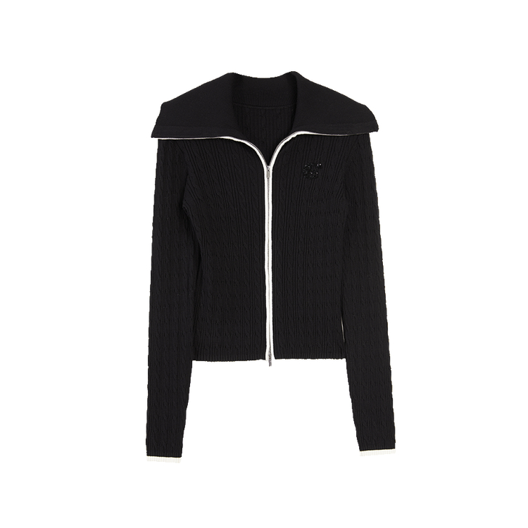 ELLE Кардиган женский черный с лацканом
ELLE Кардиган женский черный с лацканом