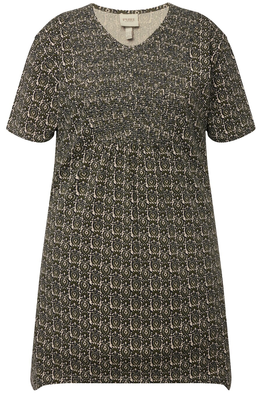 Рубашка Ulla Popken, зеленый
Рубашка Ulla Popken, зеленый