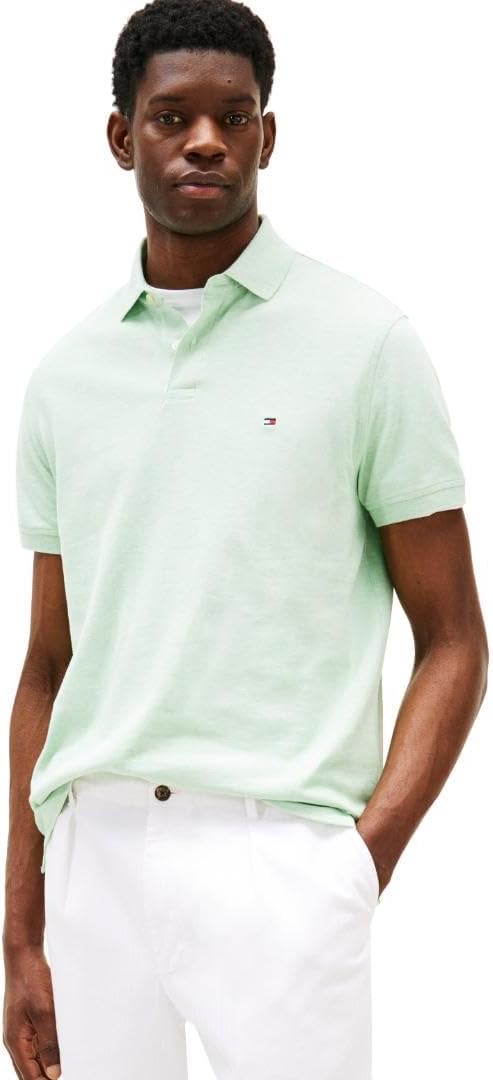 Мужские рубашки поло с короткими рукавами Tommy Hilfiger классического кроя из эластичного органического хлопка пике, Mint Gel Heather, Зеленый, Мужские рубашки поло с короткими рукавами Tommy Hilfiger классического кроя из эластичного органического хлопк
Мужские рубашки поло с короткими рукавами Tommy Hilfiger классического кроя из эластичного органического хлопка пике, Mint Gel Heather, Зеленый, Мужские рубашки поло с короткими рукавами Tommy Hilfiger классического кроя из эластичного органического хлопк