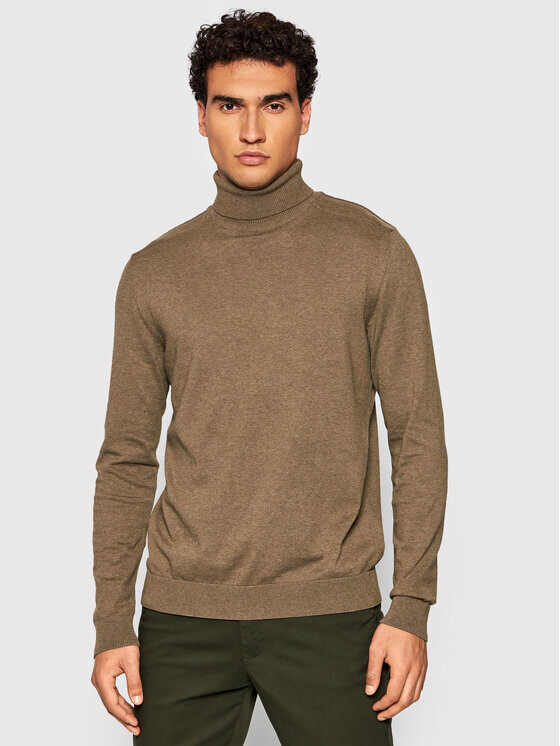 Свитер с высоким воротником обычного кроя Selected Homme, коричневый
Свитер с высоким воротником обычного кроя Selected Homme, коричневый