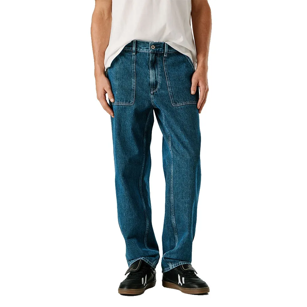 Джинсы Pepe Jeans Relaxed Tapered Carpenter jeans, синий
Джинсы Pepe Jeans Relaxed Tapered Carpenter jeans, синий