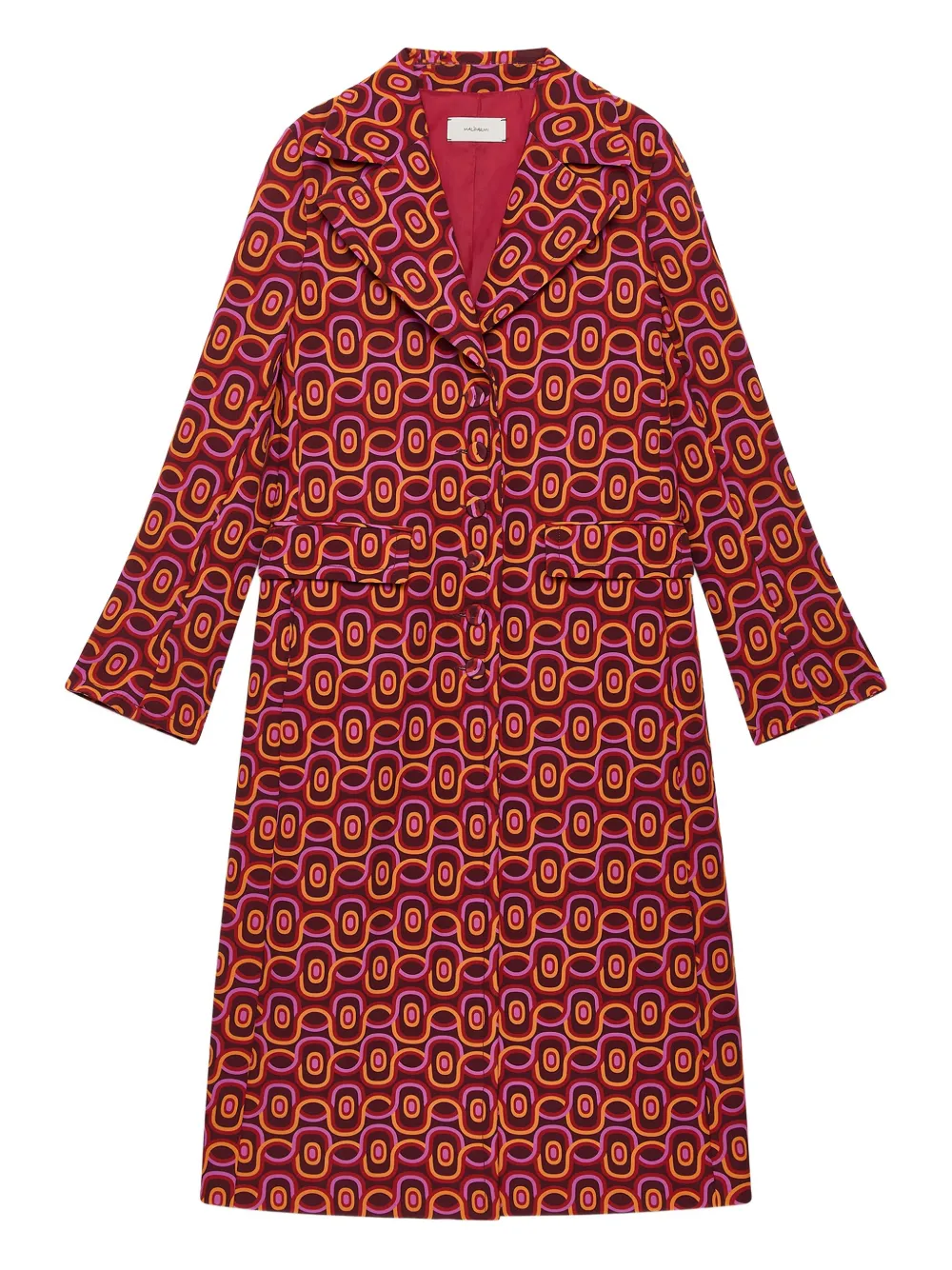 Пальто с узором Maliparmi, красный
Пальто с узором Maliparmi, красный