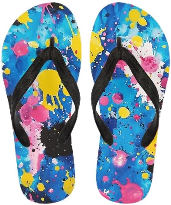 Женские шлепанцы с тай-дай Semiouray, Гавайский граффити, мягкие и удобные, летние шлепанцы для душа на открытом воздухе, Colorful Splashing Art
Женские шлепанцы с тай-дай Semiouray, Гавайский граффити, мягкие и удобные, летние шлепанцы для душа на открытом воздухе, Colorful Splashing Art