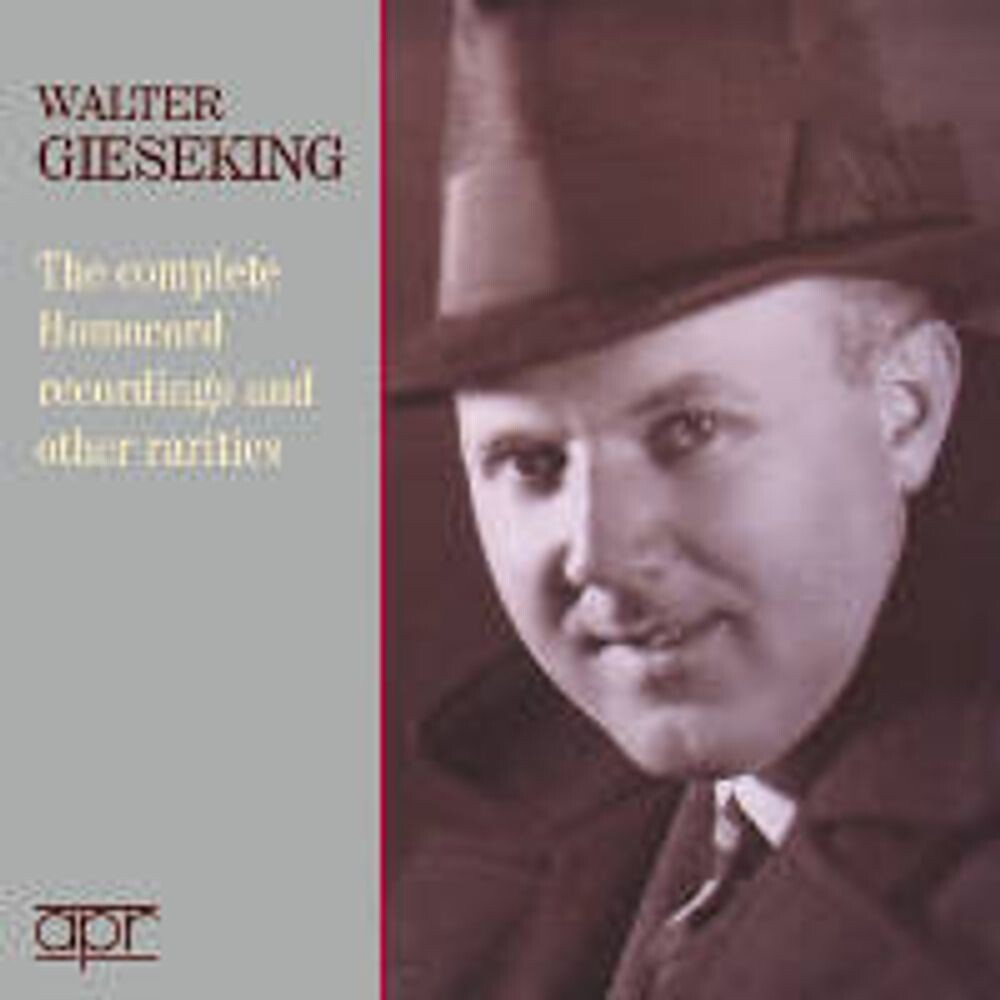 Диск CD Complete Homocord Recordings - Walter Gieseking
Диск CD Complete Homocord Recordings - Walter Gieseking