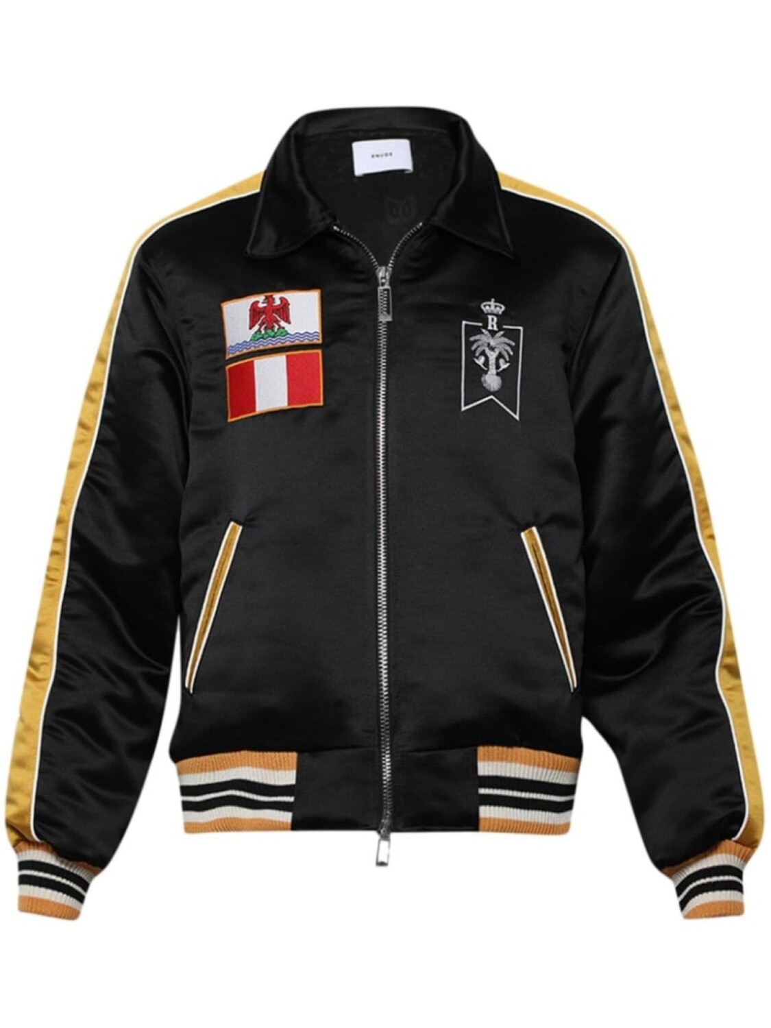 Бомбер RHUDE Le Solei, черный
Бомбер RHUDE Le Solei, черный