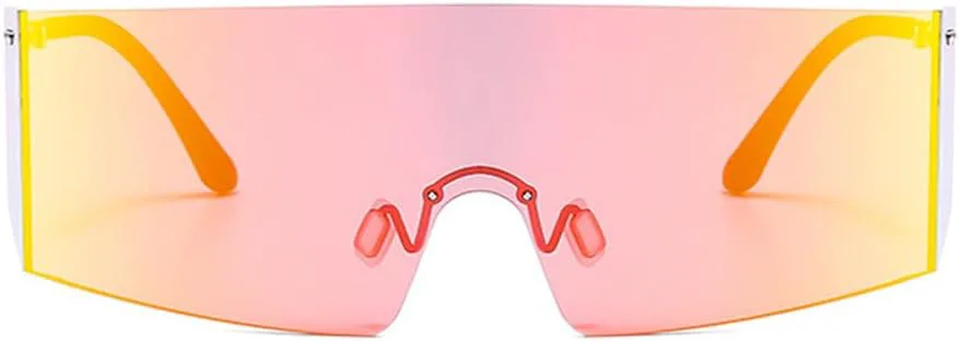 Солнцезащитные очки без оправы для женщин и мужчин, большие очки с плоской верхней частью, увеличенные солнцезащитные очки для женщин, зеркальные, UV400 HDUBFY, 2
Солнцезащитные очки без оправы для женщин и мужчин, большие очки с плоской верхней частью, увеличенные солнцезащитные очки для женщин, зеркальные, UV400 HDUBFY, 2