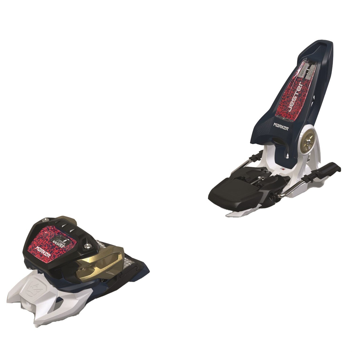 Крепления для лыж Marker Jester 16 ID 2024, синий
Крепления для лыж Marker Jester 16 ID 2024, синий
