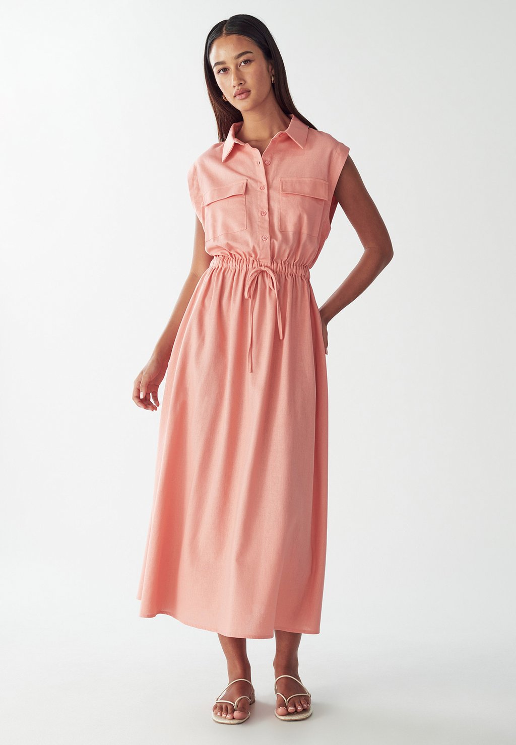 Платье-рубашка SEZ WILLA, оранжевый 
Платье-рубашка SEZ WILLA, оранжевый