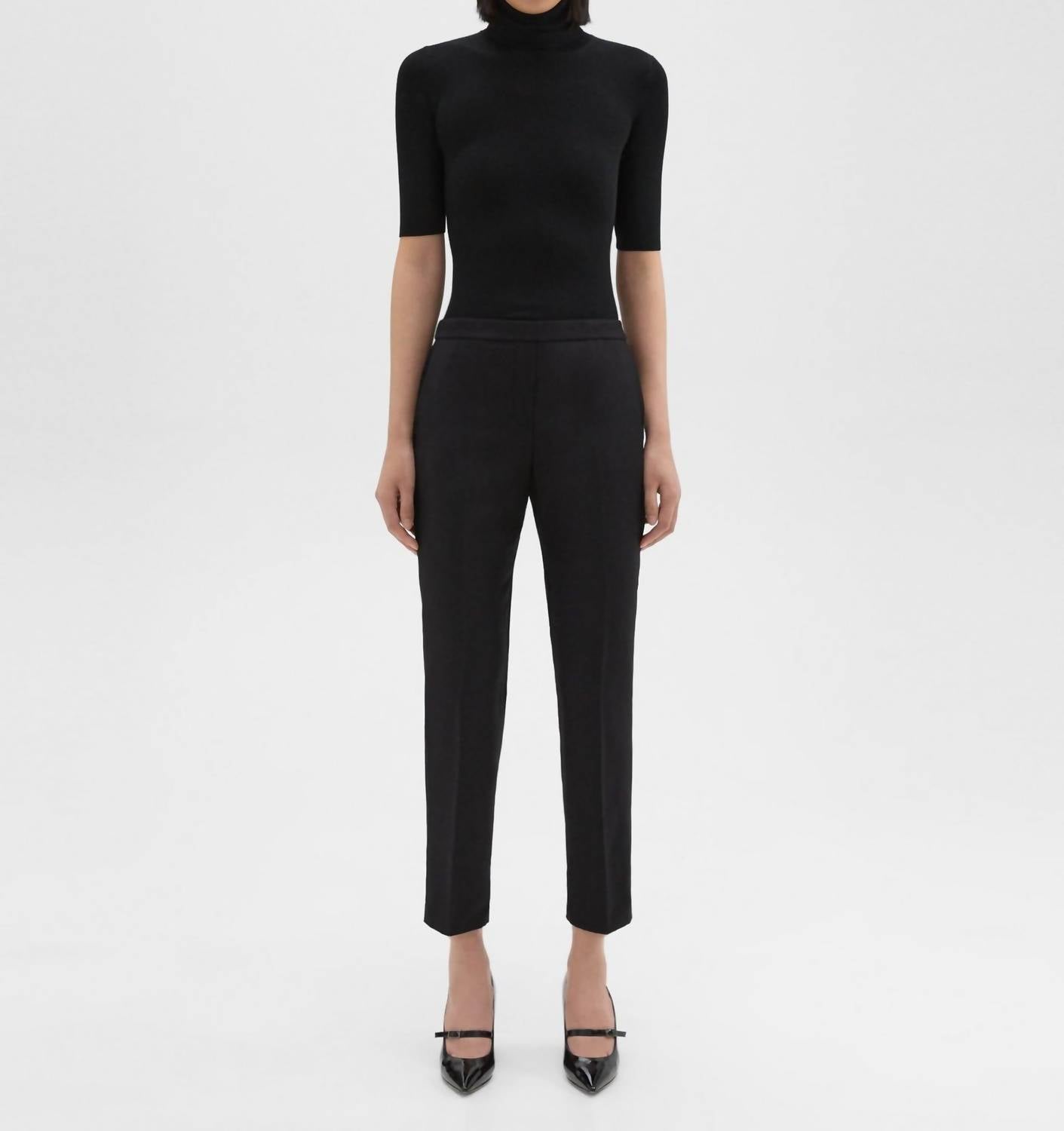 Брюки-пуловер Treeca черного цвета Theory
Брюки-пуловер Treeca черного цвета Theory