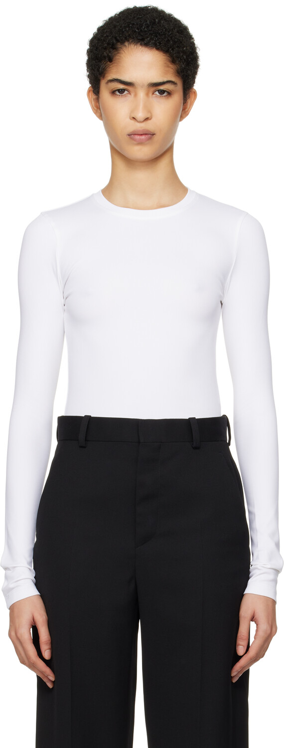 Непрозрачная футболка с длинным рукавом WARDROBE.NYC, белый
Непрозрачная футболка с длинным рукавом WARDROBE.NYC, белый