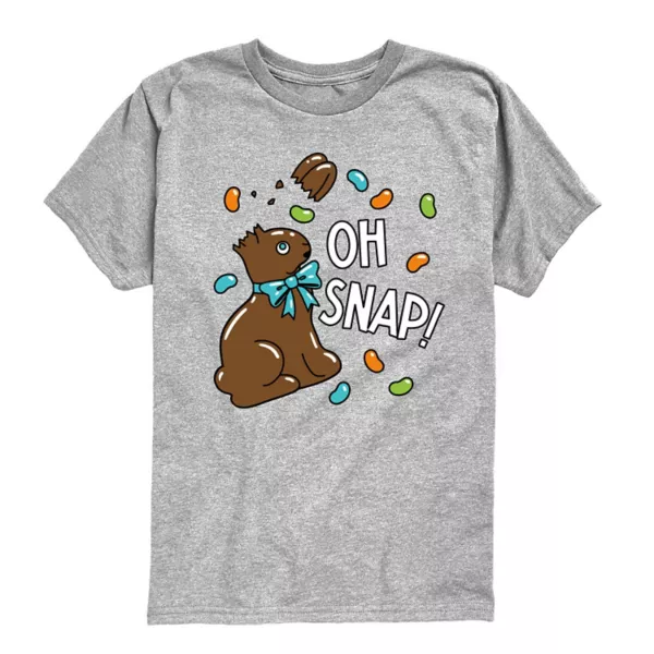 Футболка с принтом шоколадного кролика для мальчиков 8-20 лет Licensed Character, серый
Футболка с принтом шоколадного кролика для мальчиков 8-20 лет Licensed Character, серый