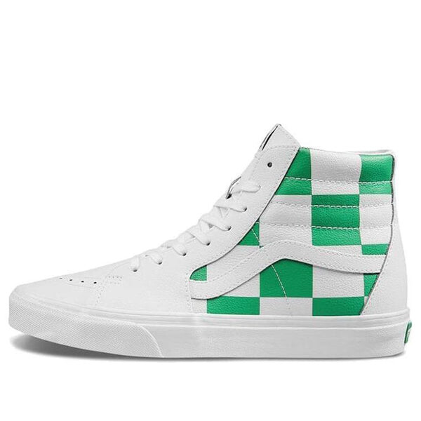 Кроссовки sk8-hi white green Vans, белый
Кроссовки sk8-hi white green Vans, белый