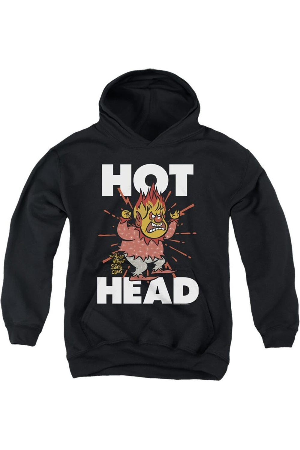 Молодежная толстовка с капюшоном Hot Head "Год без Санты" Gildan, черный
Молодежная толстовка с капюшоном Hot Head "Год без Санты" Gildan, черный