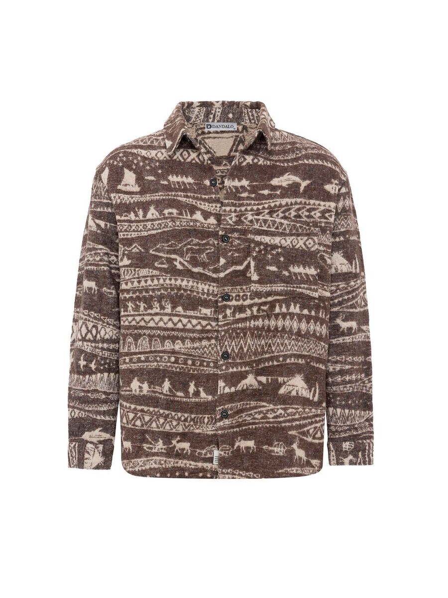 Рубашка на пуговицах Comfort fit Dandalo Daniel, коричневый
Рубашка на пуговицах Comfort fit Dandalo Daniel, коричневый